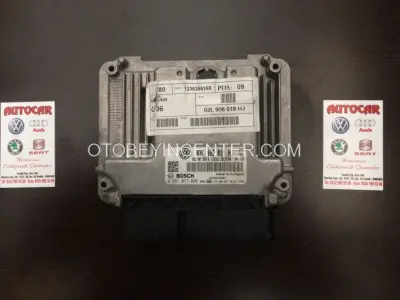 03L906018HJ VOLKSWAGEN 2.0 TDİ CFFB MOTOR 2010/2015 MODEL ARASI MOTOR BEYNİ