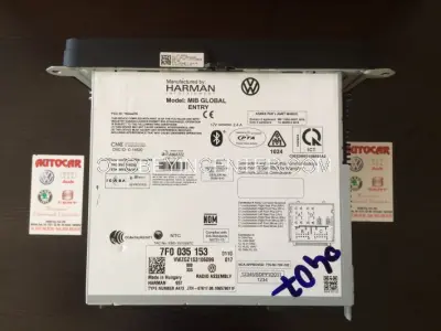 Volkswagen Audi Seat Skoda Bluetoout Teyp