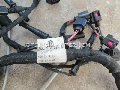 03L972619BF  03L972619BA Cayc 1.6 TDI Motor Tesisatı