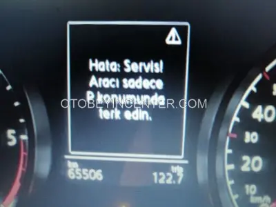 Hata: Servise! Aracı Sadece P Konumunda Terk Edin