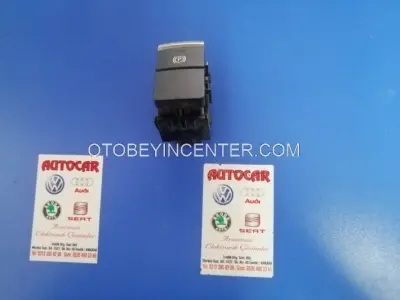 8W1927225A Audi A4 Audi A5 El Freni Düğmesi Park Freni Anahtarı