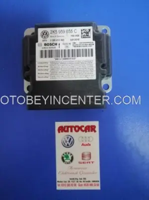 2K5959655C Volkswagen Caddy Airbağ Beyni