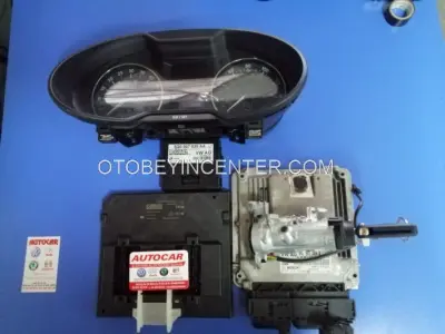 5E0920931 5Q0937084AG 5Q0907530AA 04L907309B 04L906021M Skoda Octavıa Clh Motor 1.6 TDI İmmo Set