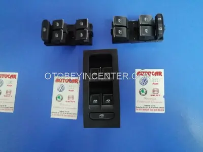 5G0959857G Golf7 Cam Açma Düğmesi 5E0959857A Skoda Octavıa Cam Düğmesi 3G0959857C Passat Cam Düğmesi