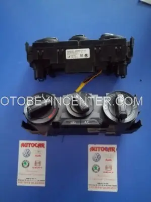 5JA820045 Skoda Rapid Klima Paneli Kalorifer Dügmesi