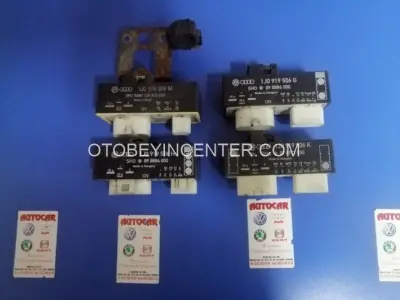 1J0919506M 1J0919506H 1J0919506G 1J0919506K Volkswagen Audi Seat Skoda Fan Kontrol Ünitesi Fan Beyni Fan Rölesi