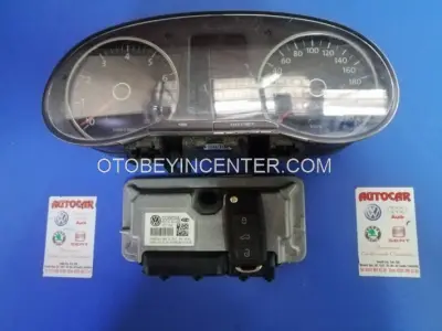 03C906024BJ Polo İmmobilizer Set Volkswagen Polo ECU Key Set