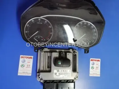 03C906016E 1Z0920843Q Skoda Octavıa İmmobilizer Set Skoda Octavıa ECU Key Set