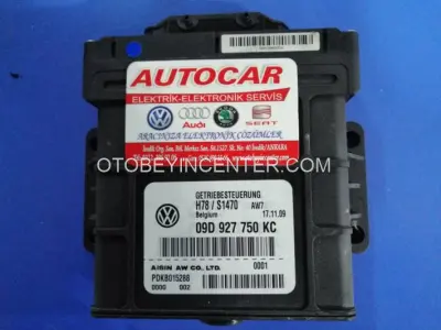 09D927750KC Audi Q7 3.0 TDI Casa Motor Şanzuman Beyni