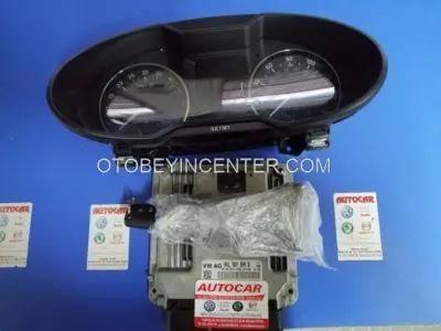 04L906021M Octavıa 1.6 TDI Clh Motor İmmo Seti ECU Key Set