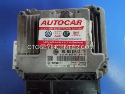 03C906027CT Volkswagen Golf 1.4 TSI Cavd Motor Kontrol Ünitesi