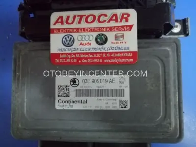 03E906019AE Skoda Fabıa Motor Kontrol Ünitesi