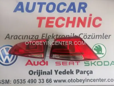 5G0945096P 5G0945094AE Volkswagen Golf Sağ Arka İç Dış Stop