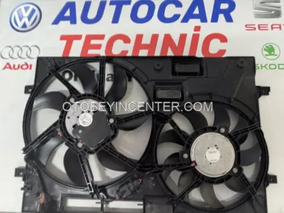 5Q0959455J 5Q0959455AH 5WA121205B 5WA121207B Volkswagen Audi Seat Skoda Motor Sogutma Fanı Fan Davlumbazı