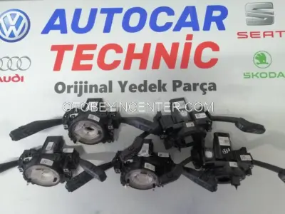 1K5953507Q 5K0953507BC 6C0953501B 2Q0953521AB 8X0953521AF 5K0953569BD Volkswagen Audi Seat Skoda Sinyal Silecek Kolu Airbag Sargısı