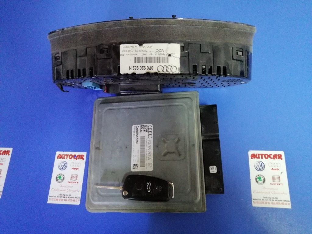 03l906023lb 8p0920932n audi a3 1.6 dizel immo set audi immobilizer 