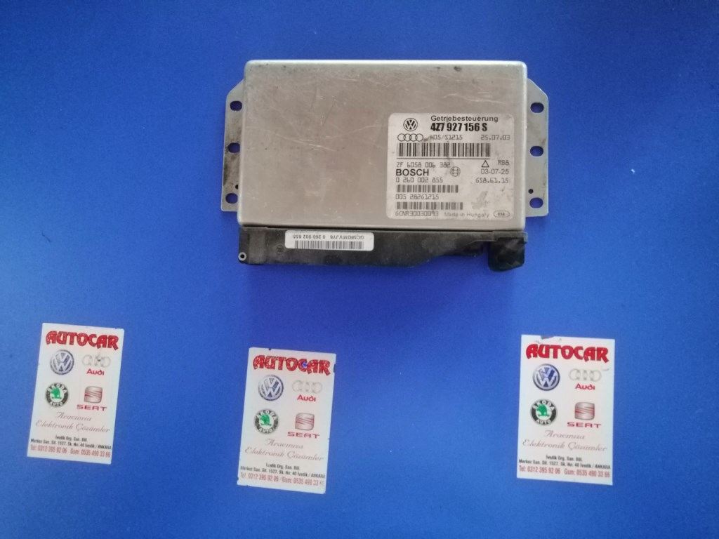 3b0927156s 4z7927156s 4z7927156a 8d0927156de 8d0927156dd 01m927733lk 09g927750et volkswagen audi seat skoda şanzuman beyinleri