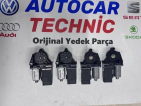 1u4959801d skoda octavıa sol ön cam motoru