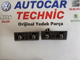 4f1820043b 4f1820043j audi a6 klima kontrol paneli audi a6 kalorifer paneli