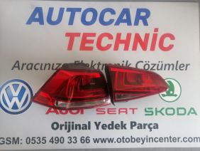 5g0945095p 5g0945093ae volkswagen golf7 sol arka iç dış stop