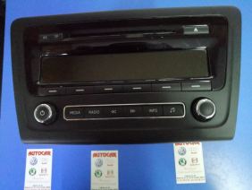 5j0035161e skoda rapid radyo teyp cd calar